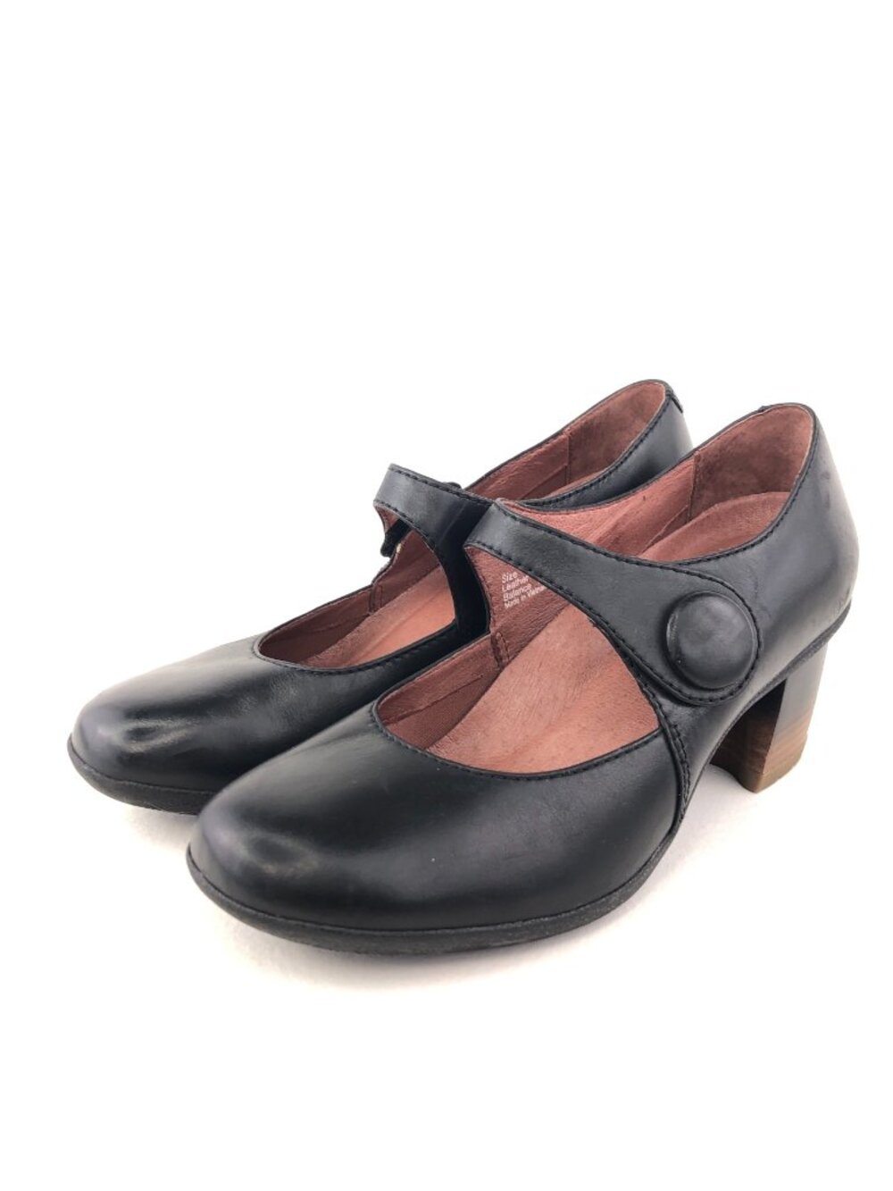 Dansko Page Black Leather Mary Jane Shoes EUR 40 - Picture 3 of 16